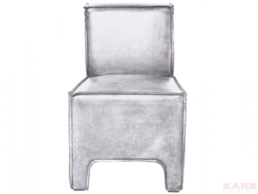 Padded Chair Cube Buffalo White