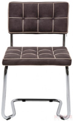 Cantilever Chair Expo Square Brown