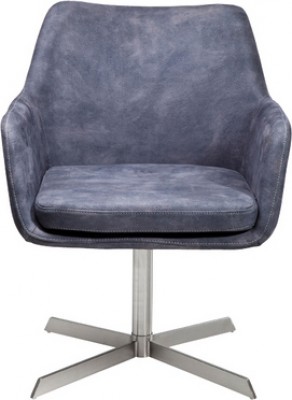Swivel Arm Chair Conversation Anthracite