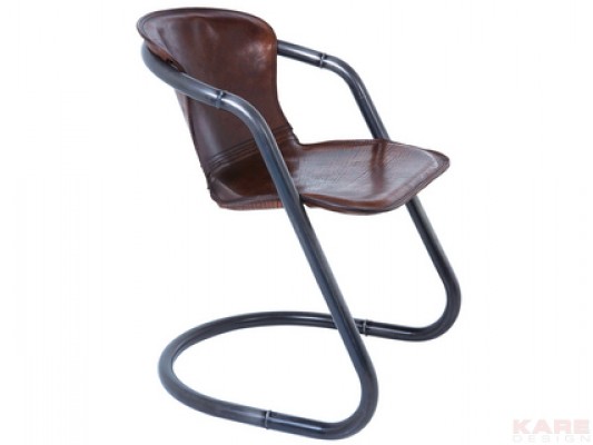 Cantilever Chair Rodeo Buffalo Brown