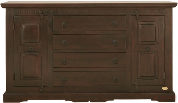 Cabana Dresser 2-doors, 4 drawers