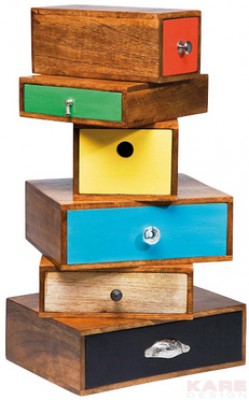 Drawer Tower Malibu 72cm (6/Set)