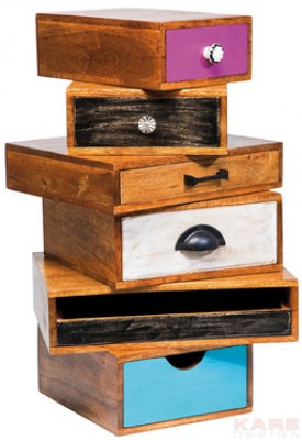 Drawer Tower Malibu 64cm (6/Set)