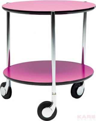 Side Table Doppio Pink � 40cm