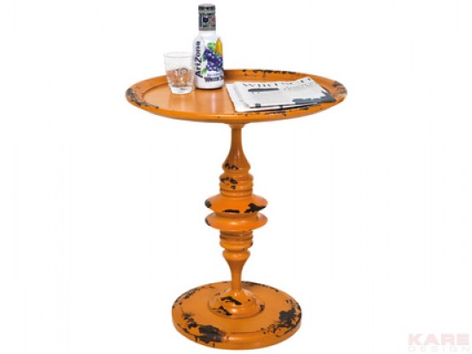 Side Table Jackscrew Orange