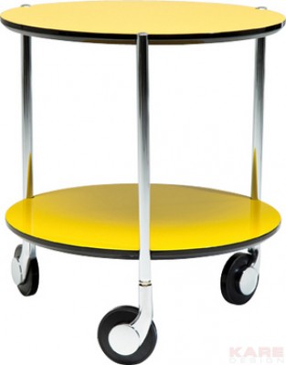 Side Table Doppio Yellow � 40cm