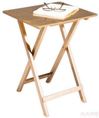 Side Table Leaf Gold