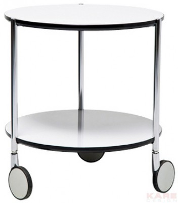 Side Table Doppio White � 40cm