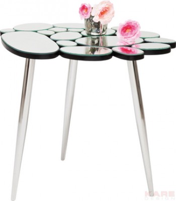 Side Table Water Drops 71x46cm