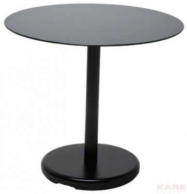 Side Table Circle Black