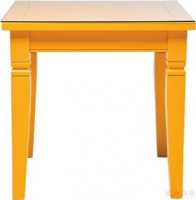 Table Gastro Cafe California 65x80 Yellow