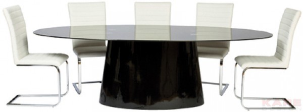 Table Controversia Glas Black