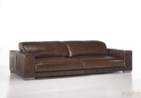 Sofa Grandezza 1 brown KARE + Studio Divani