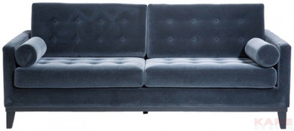 Sofa Casino Dark Grey 3-Seater