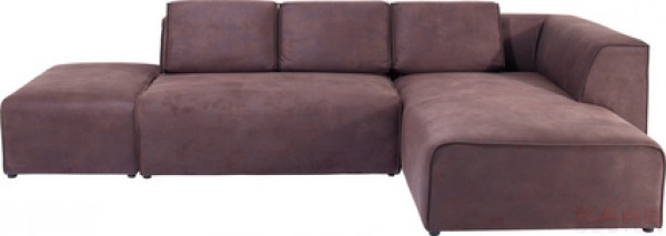 Sofa Infinity Antique Ottomane Brown Right
