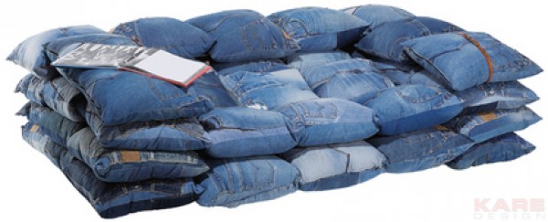 Sofa Jeans Cushions 2-Seater