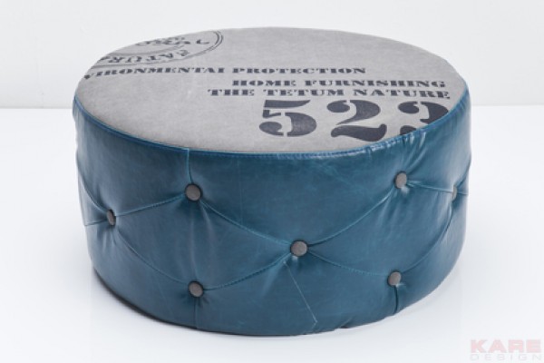 Stool Natural Turquoise