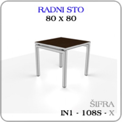 Radni sto 80x80