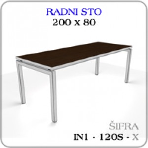 Radni sto 200x80