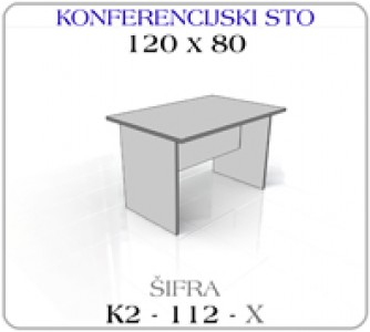 Konferencijski sto 120 x 80