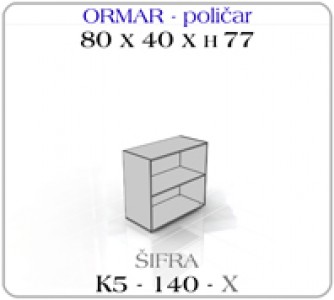 Ormar 80 x 40 x 77