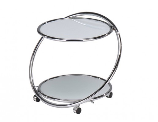 KLUB STO SR-0676-WT METAL BELO STAKLO 69X50X55H DLC