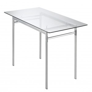 Trpez. sto JUVENTUS metal/staklo