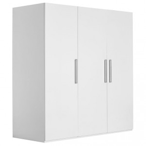 Ormar TEX 3 vrata 150x200 bela