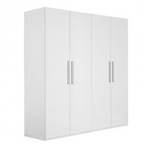 Ormar TEX 4 vrata 200x220 bela