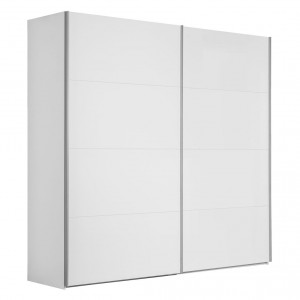Ormar TEX klizna vrata 240x220 bela