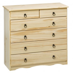 Komoda MAJA 4+2 fioke bor
