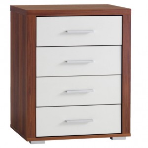 Komoda NEWPORT 4 fioke orah/krem