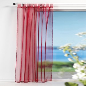 Zavesa OLIVIA 1x145x245cm org. bordo
