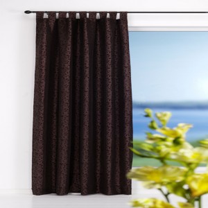 Zavesa ZOE 1x145x245cm tamno braon