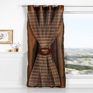 Zavesa TERI 1x145x245cm braon