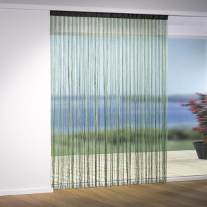 Končana zavesa LISEL 90x245cm zelena