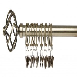 Garnišna LEA metal 120/210cm mesing