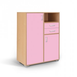 BAMBI + komoda 2V2F — Bukva-Pink