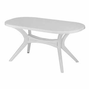 STO STEINER LION 150X90CM BELI PLASTICNI OVALNI