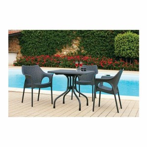 PP STO SCAB OLIMO 80X80CM ANTRACIT