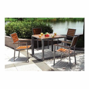METALNI STO BIVA JUKATAN 90X90 CM