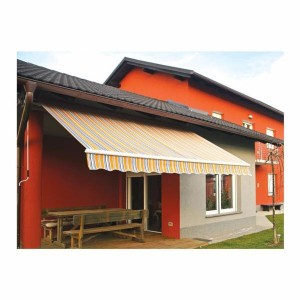 TENDA REC TRADE MARKIZA XY-370V 400X250CM NARANDŽASTO/SIVA/BELA