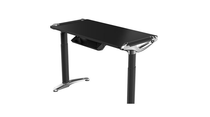 Devana E3 Adjustable Desk Black/Chrome