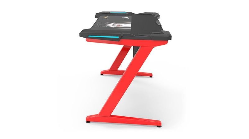 Horz Z1 Computer Desk Red/Black